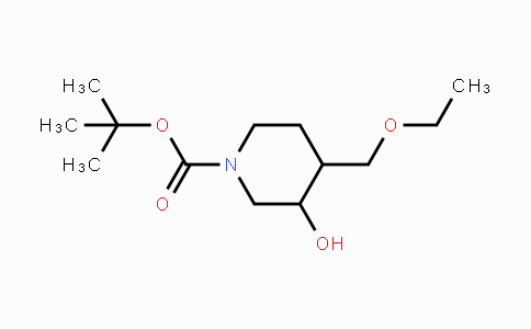 tert-butyl4-(ethoxymethyl)-3-hydroxypiperidine-1-carboxylate