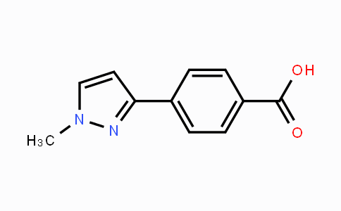 CAS No. 915707-39-0, 4-(1-Methyl-1H-pyrazol-3-yl)benzoic acid