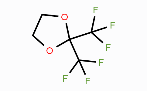 CAS No. 1765-26-0, 2,2-Bis(trifluoromethyl)-1,3-dioxolane