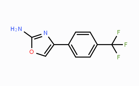 CAS No. 859721-53-2, 4-(4-(Trifluoromethyl)phenyl)oxazol-2-amine