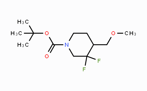 CAS No. 1373504-04-1, Tert-butyl3,3-difluoro-4-(methoxymethyl)piperidine-1-carboxylate