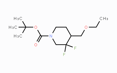 tert-butyl4-(ethoxymethyl)-3,3-difluoropiperidine-1-carboxylate