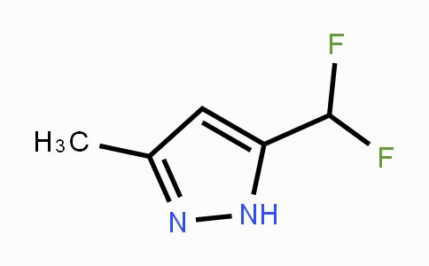 CAS No. 934759-09-8, 5-(Difluoromethyl)-3-methyl-1H-pyrazole