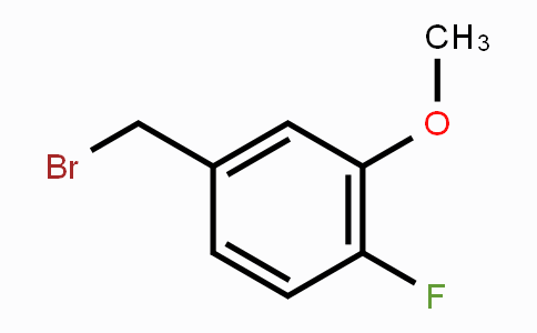 CAS No. 141080-73-1, 4-(Bromomethyl)-1-fluoro-2-methoxybenzene