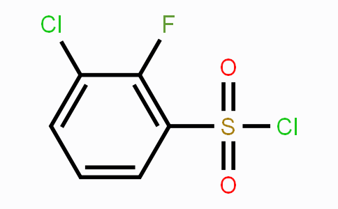 CAS No. 351003-48-0, 3-Chloro-2-fluorobenzenesulfonyl chloride