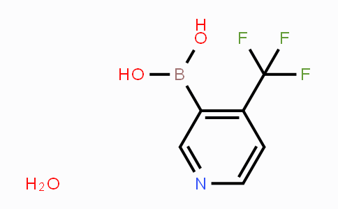 CAS No. 1072952-32-9, 4-(Trifluoromethyl)pyridine-3-boronic acid hydrate