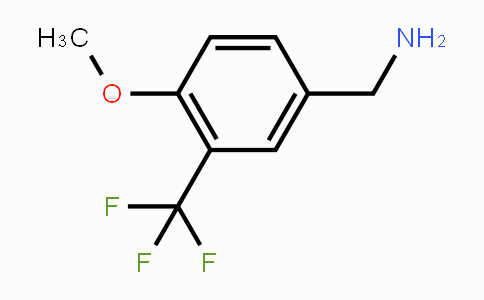CAS No. 743408-04-0, 4-Methoxy-3-(trifluoromethyl)benzylamine