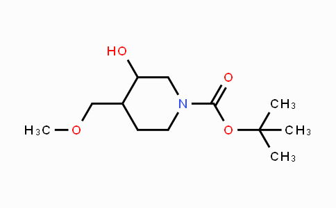 Tert-butyl 3-hydroxy-4-(methoxymethyl)piperidine-1-carboxylate