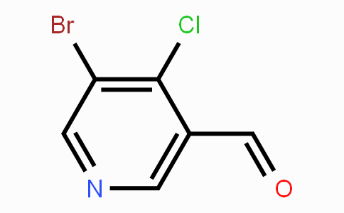 CAS No. 1060802-24-5, 5-Bromo-4-chloronicotinaldehyde