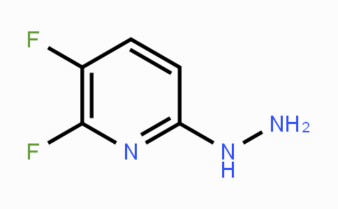 CAS No. 1257071-43-4, 1-(5,6-Difluoropyridin-2-yl)hydrazine