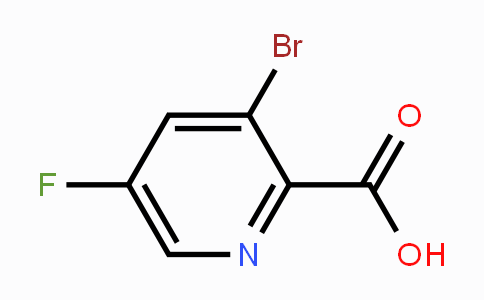 CAS No. 1189513-55-0, 3-Bromo-5-fluoropicolinicacid