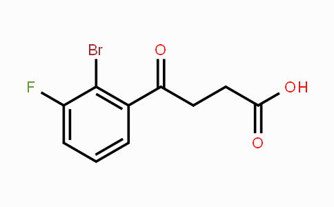 CAS No. 1858817-75-0, 4-(2-Bromo-3-fluorophenyl)-4-oxobutanoicacid