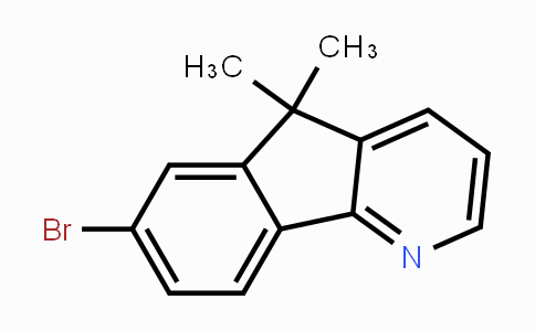 CAS No. 1041263-18-6, 7-Bromo-5,5-dimethyl-5H-indeno[1,2-b]pyridine