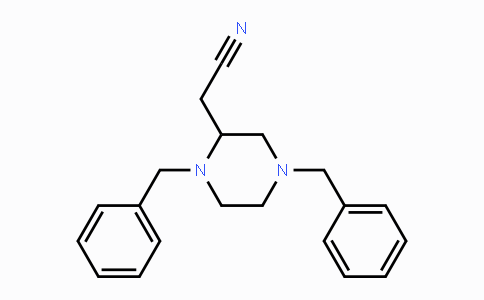 CAS No. 70403-11-1, 2-(1,4-Dibenzylpiperazin-2-yl)acetonitrile