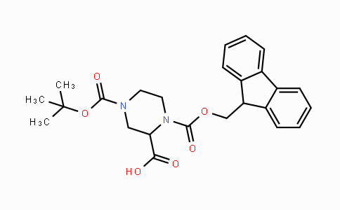 MC429673 | 183742-23-6 | 4-Boc-1-Fmoc-2-piperazinecarboxylic acid