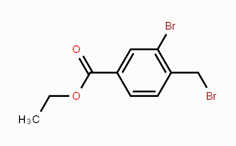 113641-88-6 | ethyl 3-bromo-4-(bromomethyl)benzoate