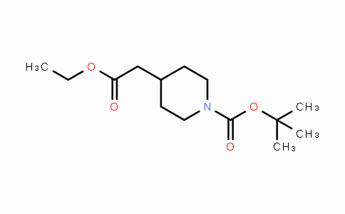 CAS No. 135716-09-5, Tert-butyl 4-(2-ethoxy-2-oxoethyl)piperidine-1-carboxylate