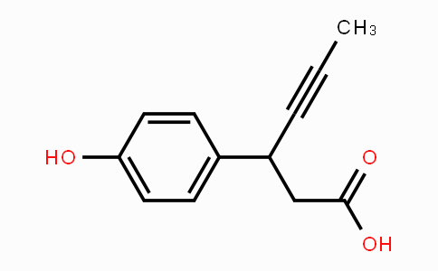 CAS No. 865233-34-7, 3-(4-Hydroxyphenyl)hex-4-ynoicacid