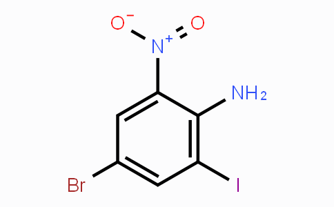 CAS No. 180624-08-2, 4-Bromo-2-iodo-6-nitrobenzenamine