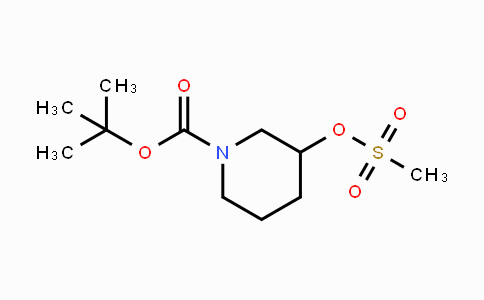 129888-60-4 | tert-butyl3-(methylsulfonyloxy)piperidine-1-carboxylate
