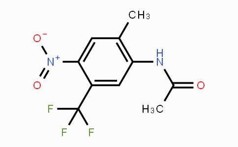 CAS No. 288615-44-1, N-(2-Methyl-4-nitro-5-(trifluoromethyl)phenyl)acetamide