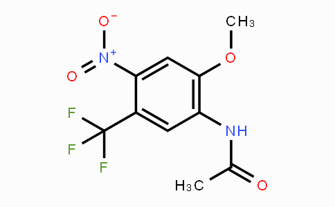 CAS No. 137637-45-7, N-(2-Methoxy-4-nitro-5-(trifluoromethyl)phenyl)acetamide