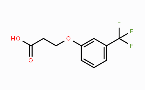 CAS No. 111140-93-3, 3-(3-(Trifluoromethyl)phenoxy)propanoicacid