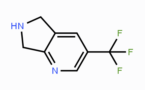 CAS No. 905273-66-7, 3-(Trifluoromethyl)-6,7-dihydro-5H-pyrrolo[3,4-b]pyridine