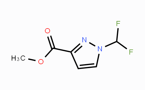 CAS No. 1310351-03-1, Methyl 1-(difluoromethyl)-1H-pyrazole-3-carboxylate