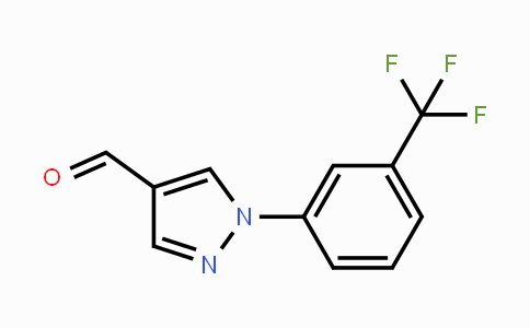 CAS No. 75815-73-5, 1-[3-(Trifluoromethyl)phenyl]-1H-pyrazole-4-carbaldehyde