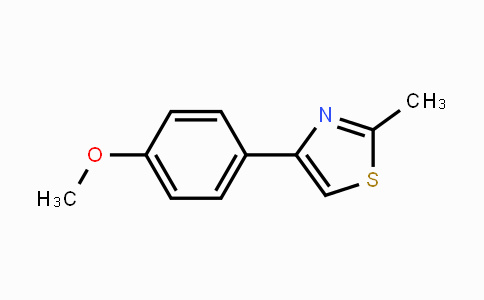 CAS No. 50834-78-1, 4-(4-Methoxyphenyl)-2-methylthiazole