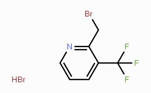CAS No. 1956318-54-9, 2-(Bromomethyl)-3-(trifluoromethyl)pyridine hydrobromide