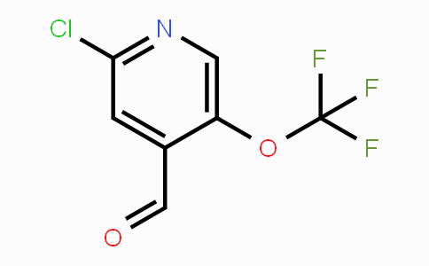 CAS No. 1361801-86-6, 2-Chloro-5-(trifluoromethoxy)isonicotinaldehyde