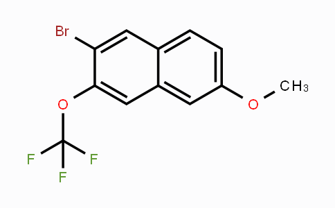 2-Bromo-6-methoxy-3-(trifluoromethoxy)naphthalene
