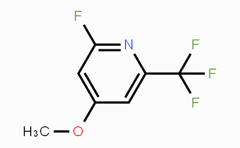 CAS No. 1227598-48-2, 2-Fluoro-4-methoxy-6-(trifluoromethyl)pyridine
