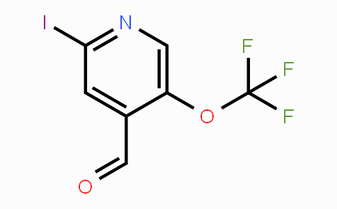 CAS No. 1803628-07-0, 2-Iodo-5-(trifluoromethoxy)isonicotinaldehyde