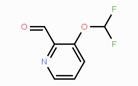 CAS No. 1315361-14-8, 3-(Difluoromethoxy)picolinaldehyde