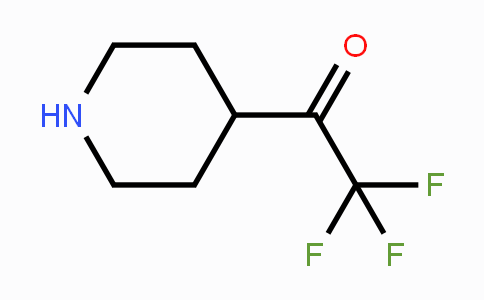 CAS No. 866929-67-1, 4-(Trifluoroacetyl)piperidine