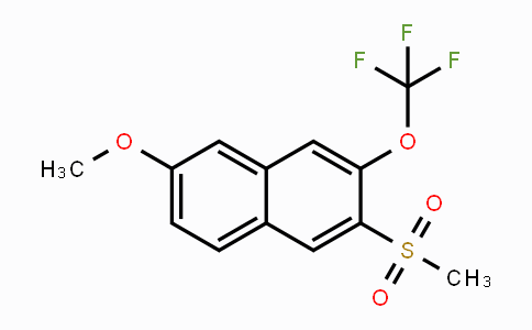 6-Methoxy-2-(methylsulfonyl)-3-(trifluoromethoxy)naphthalene
