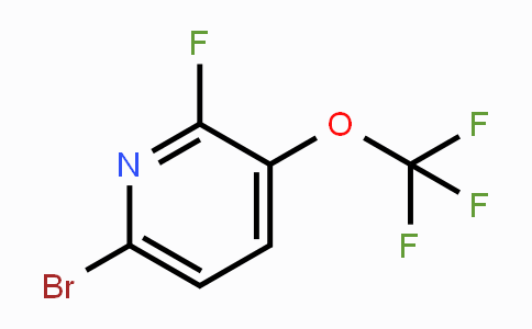 CAS No. 1361741-43-6, 6-Bromo-2-fluoro-3-(trifluoromethoxy)pyridine