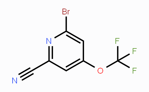 CAS No. 1361681-82-4, 6-Bromo-4-(trifluoromethoxy)pyridine-2-carbonitrile