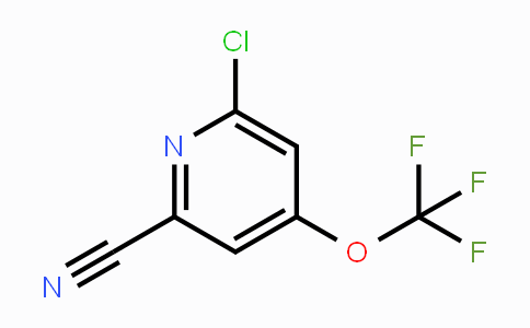 CAS No. 1361815-62-4, 6-Chloro-4-(trifluoromethoxy)picolinonitrile