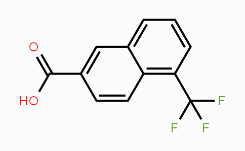 CAS No. 853017-66-0, 5-(Trifluoromethyl)naphthalene-2-carboxylic acid