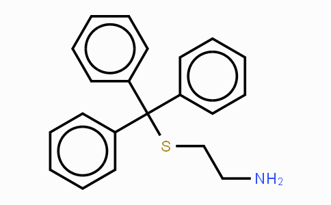 CAS No. 1095-85-8, 2-(Tritylthio)ethanamine,2-[(triphenylmethyl)thio]- Ethanamine