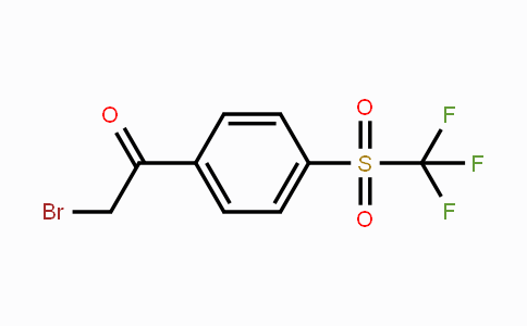 CAS No. 379-04-4, 2-Bromo-1-(4-(trifluoromethylsulfonyl)phenyl)ethanone