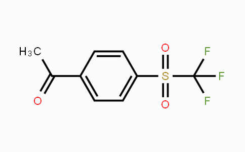 CAS No. 432-86-0, 1-(4-(Trifluoromethylsulfonyl)phenyl)ethanone