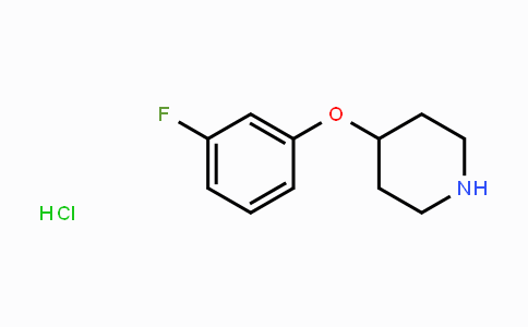 CAS No. 3202-36-6, 4-(3-Fluorophenoxy)piperidine hydrochloride