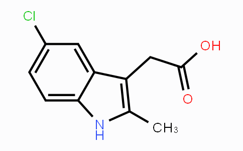 CAS No. 19017-52-8, (5-Chloro-2-methyl-1h-indol-3-yl)-acetic acid