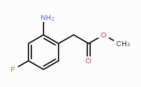 CAS No. 56827-32-8, Methyl 2-(2-amino-4-fluorophenyl)acetate