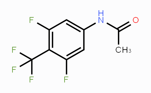 CAS No. 1351394-00-7, N-(3,5-Difluoro-4-(trifluoromethyl)phenyl)acetamide